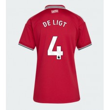 Manchester United Matthijs de Ligt #4 Hemmatröja Dam 2026-27 Korta ärmar